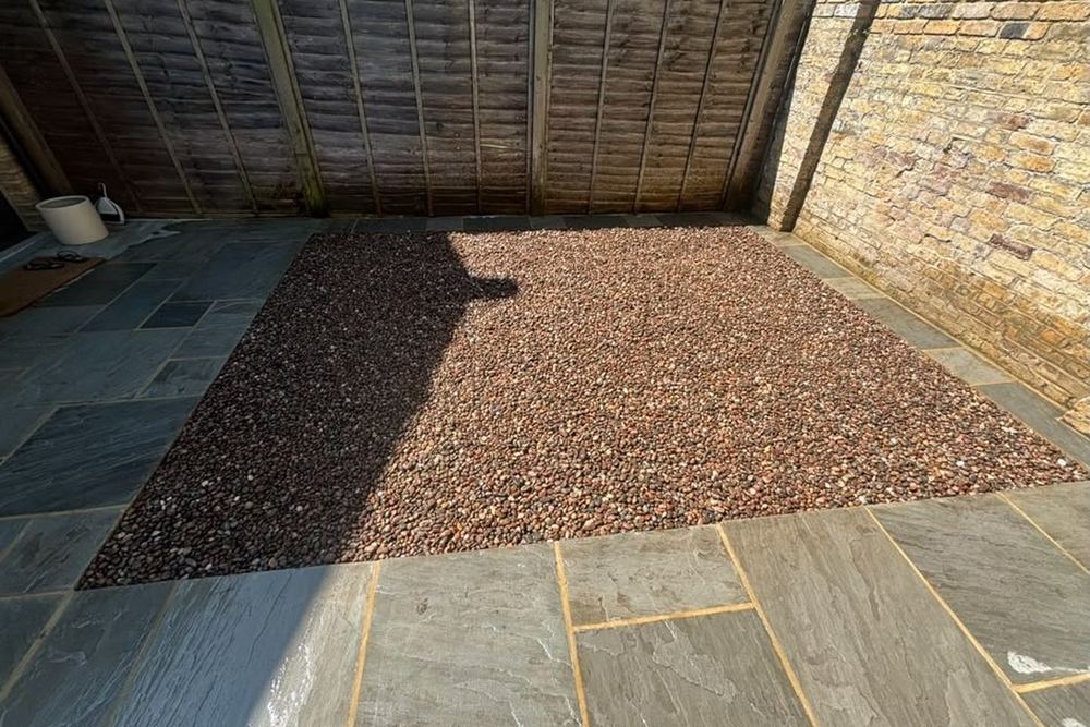 Gravelling carried out by B & V